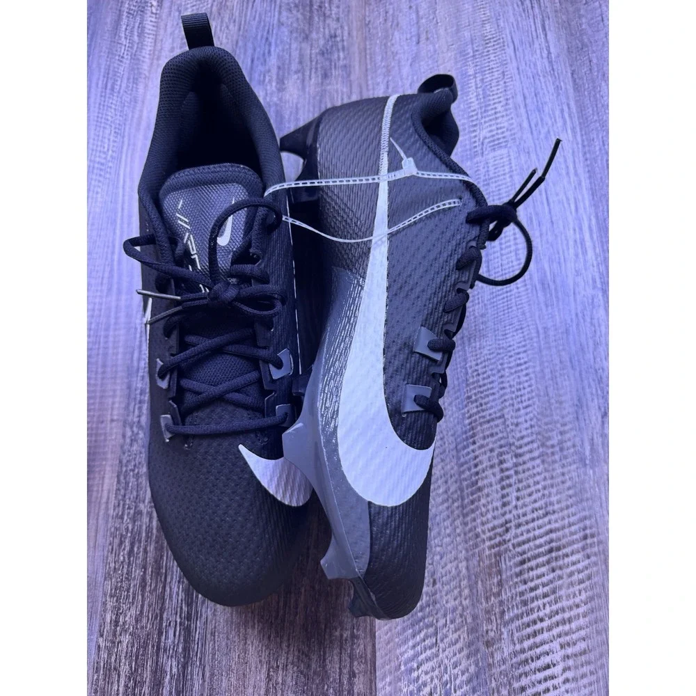 Nike Vapor Edge Speed 360 2‎ Black Grey Football Cleats FN7764–001 Men's Sz 16